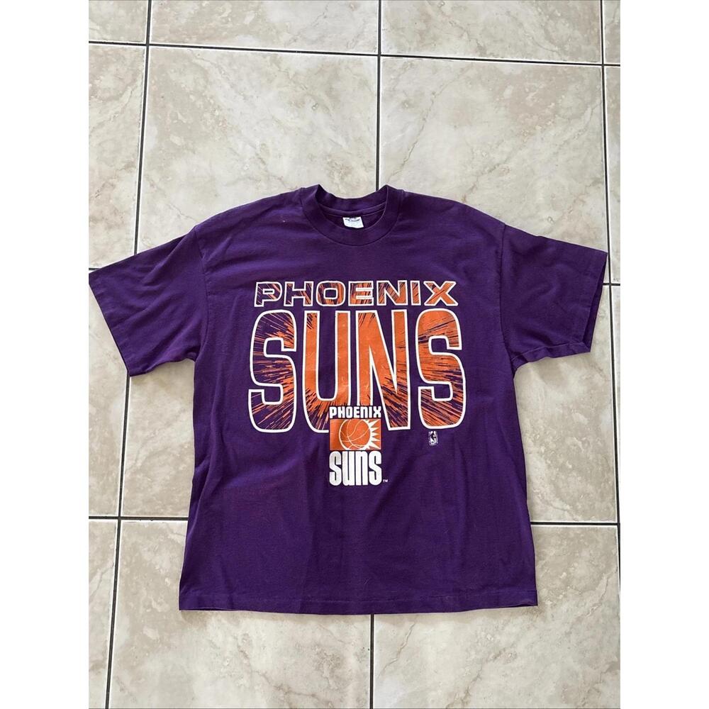 Phoenix Suns 90S Single Stitch TShirt Purple Xl 1